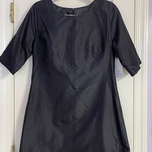 LaRoque scallop hem dress